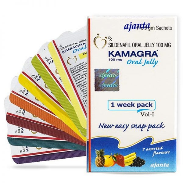 Kamagra Oral Jelly 100 mg/7包 液態果凍威而鋼 丁丁藥局台灣官網正品 - 9