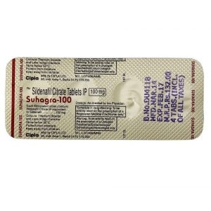 威而鋼 Suhagra 100 mg/4粒 印度學名藥版 丁丁藥局台灣官網正品 - 6