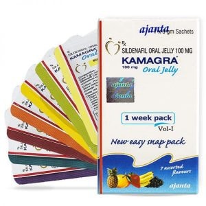 Kamagra Oral Jelly 100 mg/7包 液態果凍威而鋼 丁丁藥局台灣官網正品 - 6